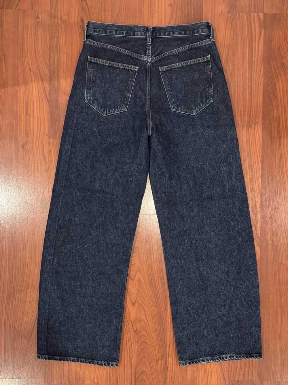 Agolde Dark Rinse Low Curve Jeans size 28 - Picture 4 of 4